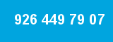 926 449 79 07